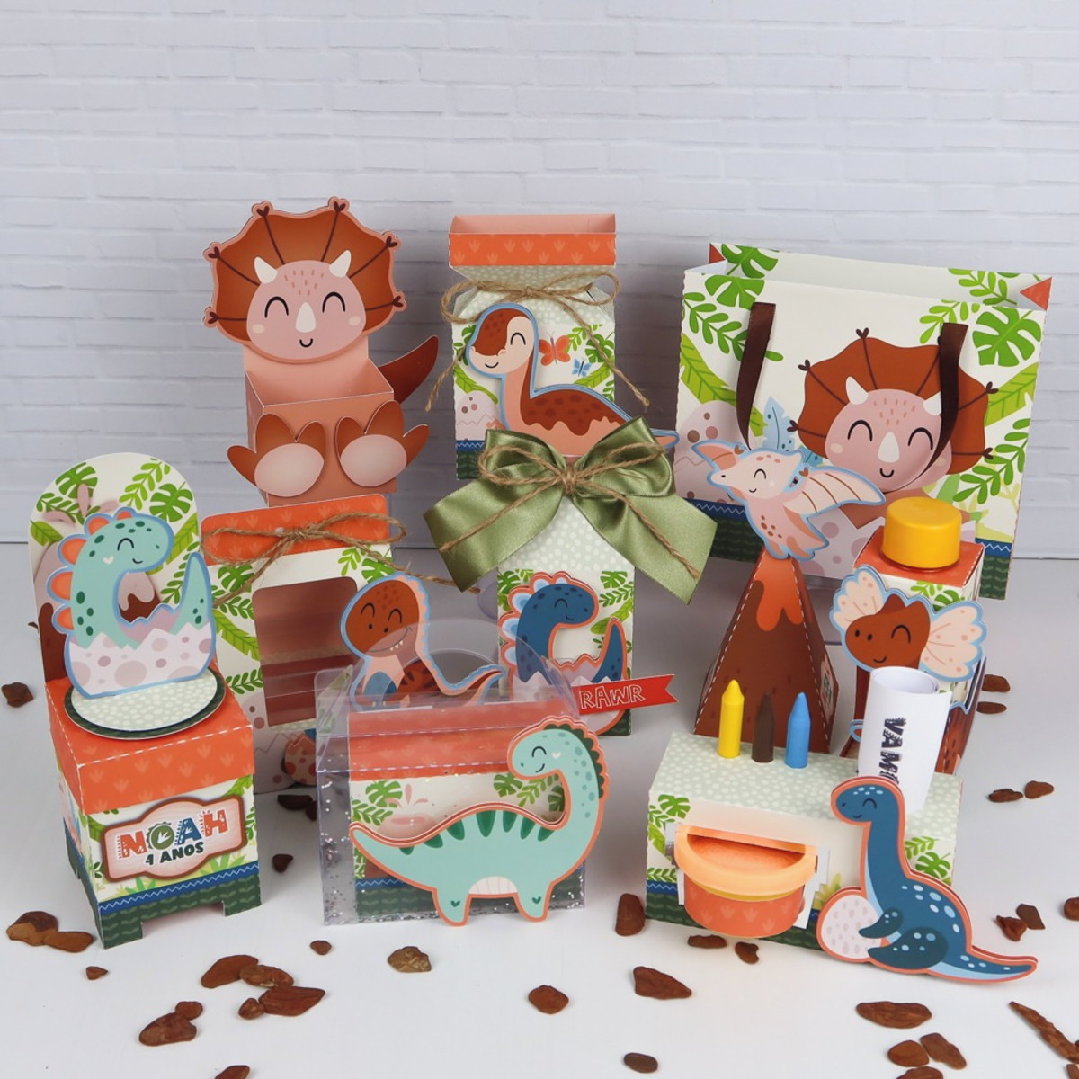 Arquivo de Corte Kit Dinossauros