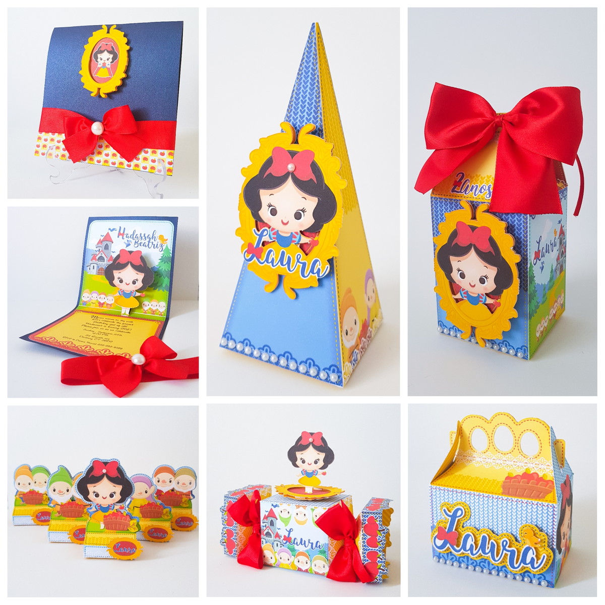 Arquivo de Corte Silhouette Branca de Neve cute