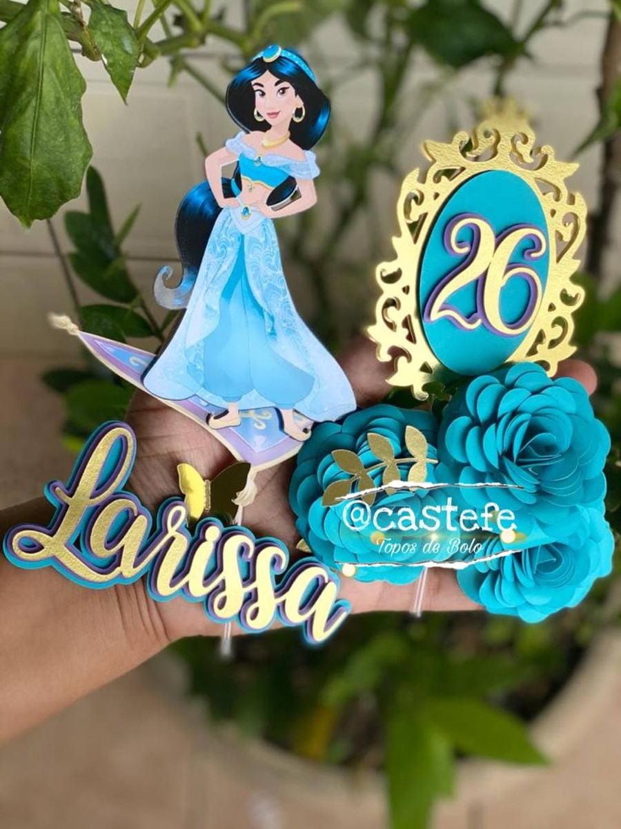 Arquivo de Corte Studio - Aladdin Jasmine