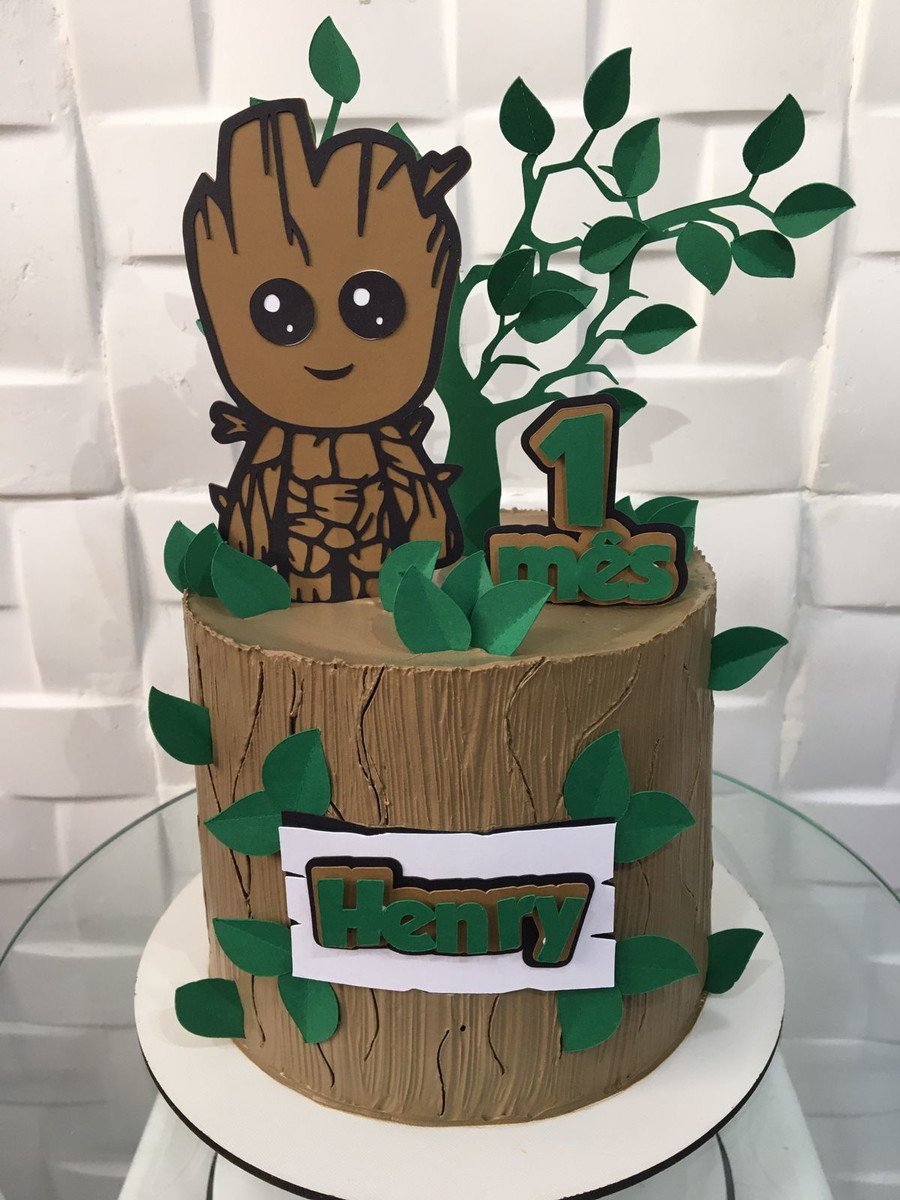 Arquivo de Corte Topo Baby Groot Gardião das Galaxias - Imagem 2