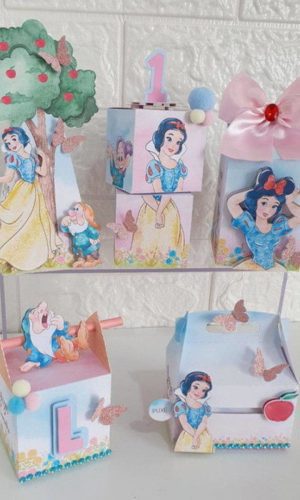 Arquivo de Corte Topo Branca de Neve Aquarela