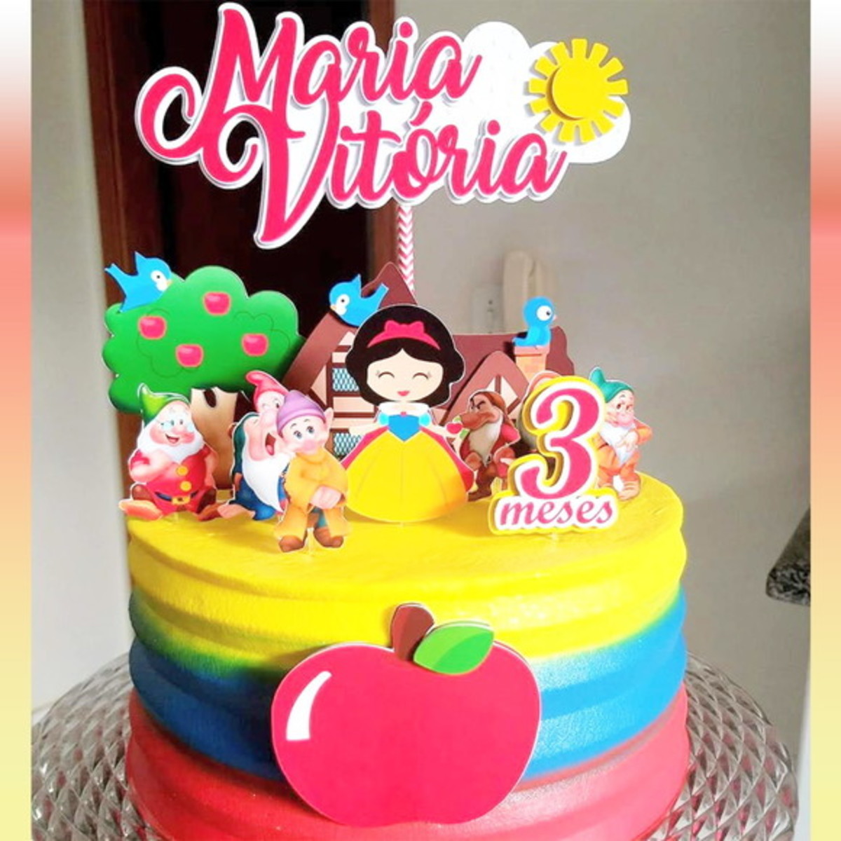 Arquivo de Corte Topo Branca de Neve Cute+3 Arquivos Grátis