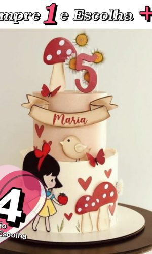 Arquivo de Corte Topo Branca de Neve Cute Camadas 1 - Studio