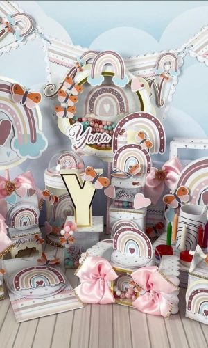 Arquivo de Corte Arco Iris Boho