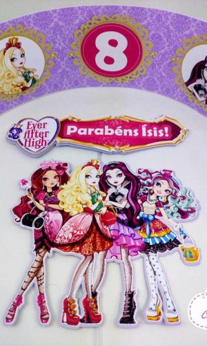 Arquivo de corte - TOPO DE BOLO 001 - EVER AFTER HIGH