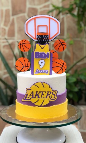 Arquivo de Corte Topo de Bolo Basquete Ganhe +3 Produtos