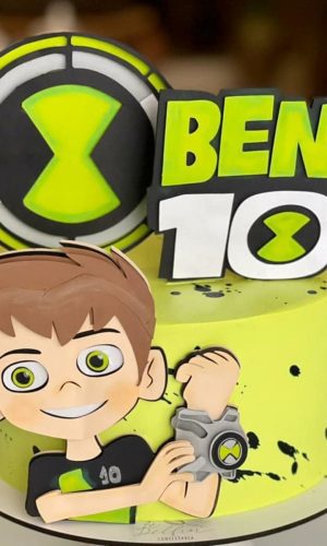 Arquivo de Corte Topo de Bolo Ben 10