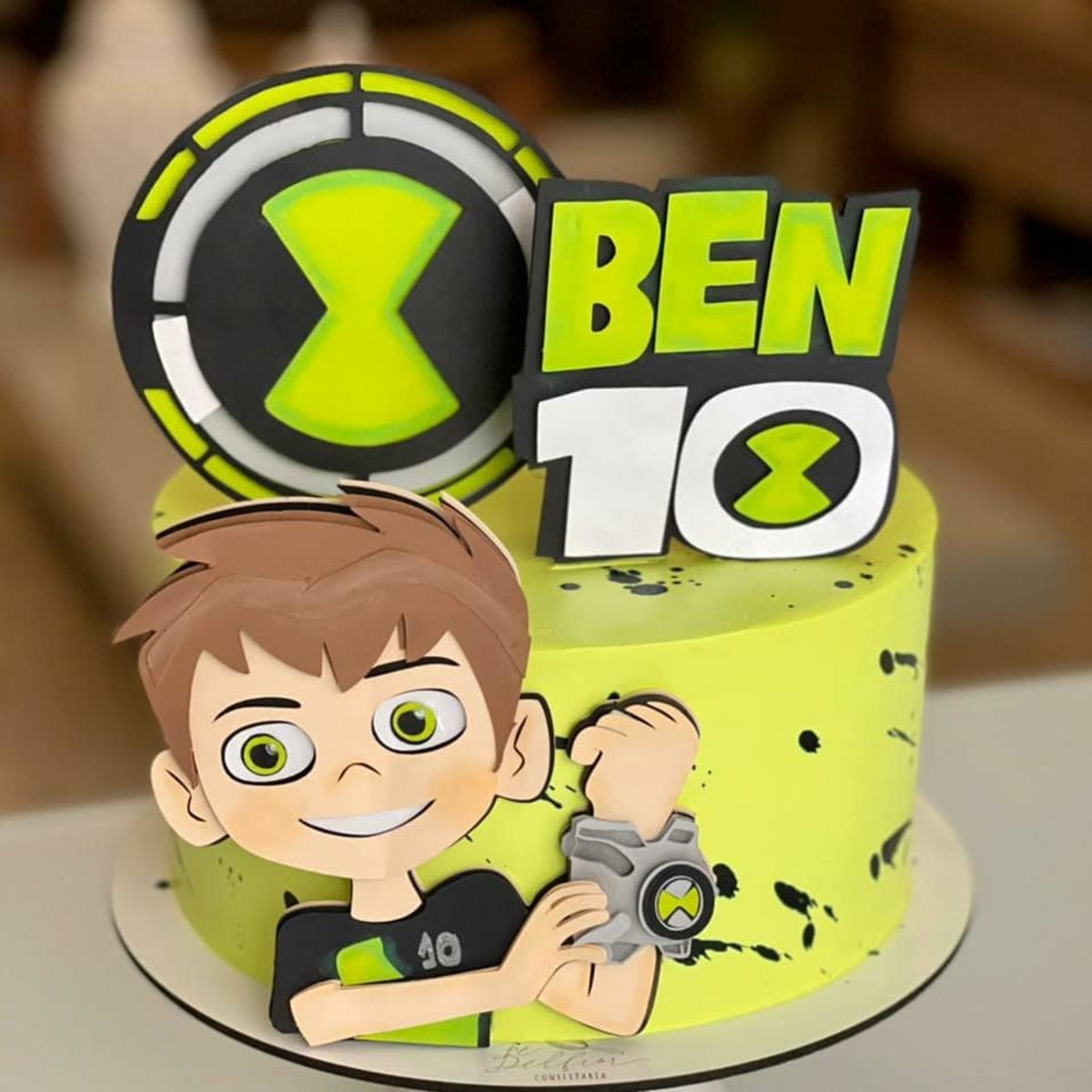 Arquivo de Corte Topo de Bolo Ben 10