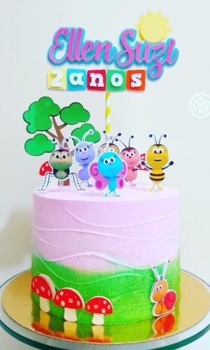 Arquivo de Corte Topo de Bolo Bichikids - Ganhe +3 Produtos