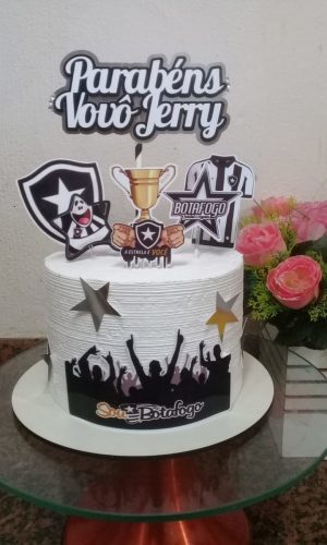 Arquivo De Corte Topo De Bolo Botafogo/fogão