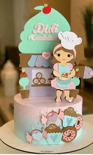 ARQUIVO DE CORTE TOPO DE BOLO CONFEITARIA - CAMADAS (#2284)