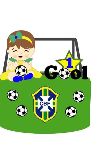 Arquivo De Corte Topo De Bolo Copa Futebol