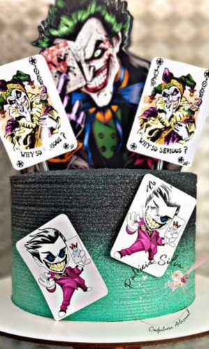 Arquivo De Corte Topo De Bolo Coringa