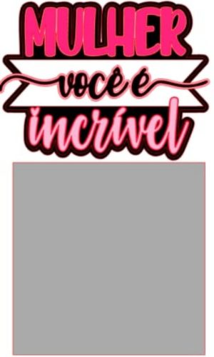 Arquivo de Corte Topo de Bolo Dia das Mulheres #17259