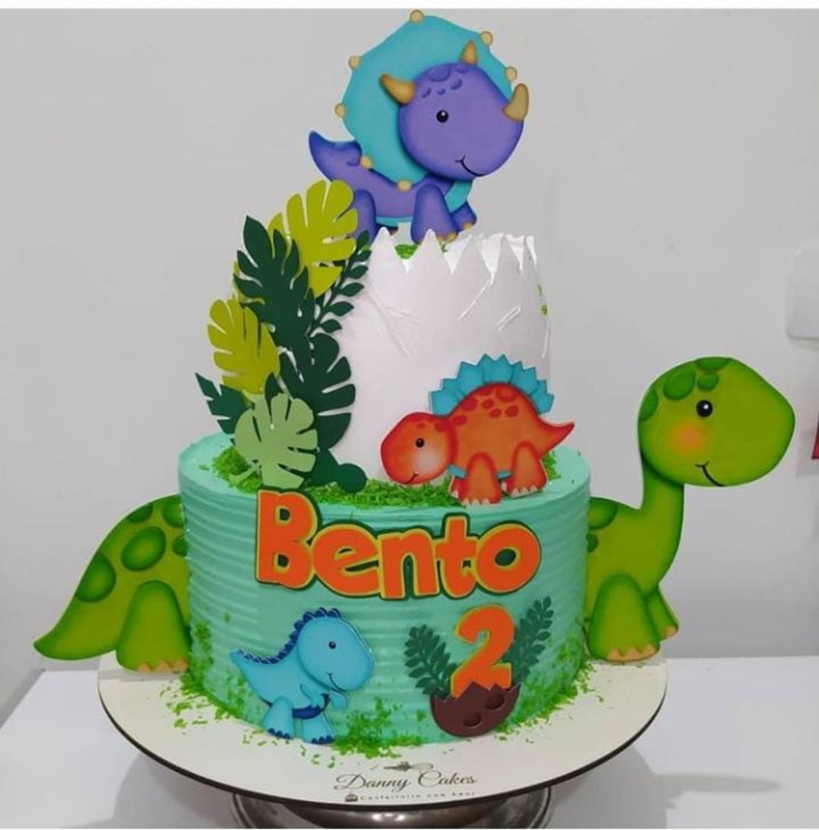 Arquivo de Corte Topo de Bolo Dino Baby