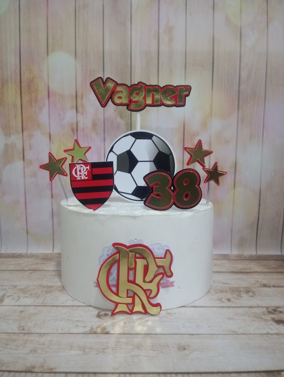 Arquivo de Corte Topo de Bolo Flamengo