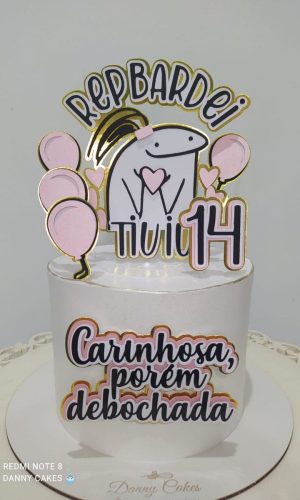 Arquivo de Corte Topo de Bolo Flork