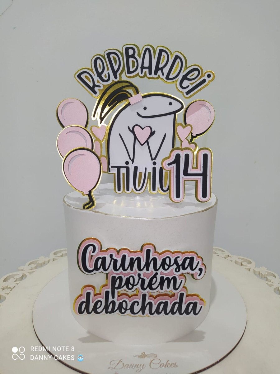 Arquivo de Corte Topo de Bolo Flork