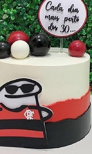 Arquivo de Corte Topo de Bolo Flork Flamengo 002