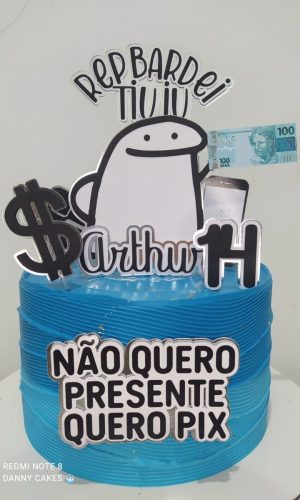 Arquivo de Corte Topo de Bolo Flork Pix