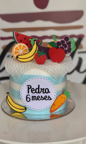 Arquivo Topo de Bolo Frutas/picnic Camada Ganhe +3 Produtos
