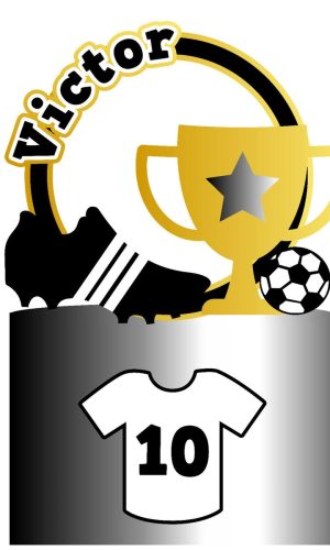 Arquivo de corte Topo de Bolo Futebol 06