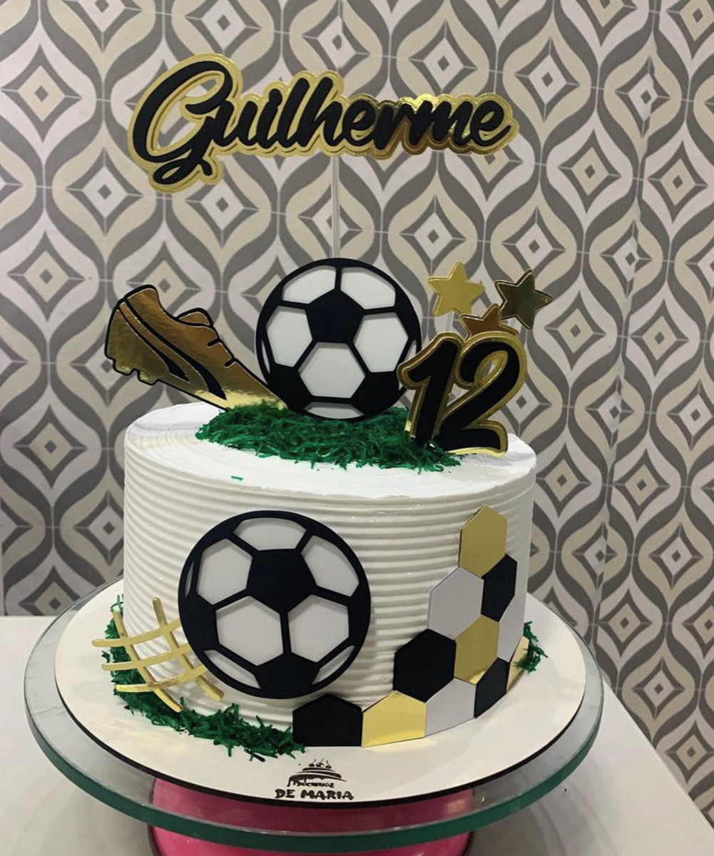 Arquivo de Corte Topo de Bolo - Futebol 1 - Imagem 2