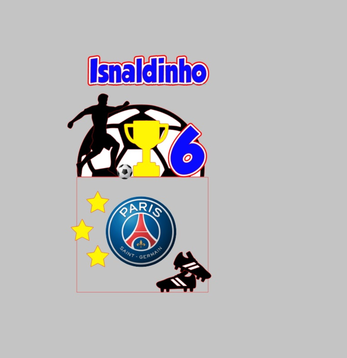 Arquivo de Corte Topo de Bolo Futebol 2