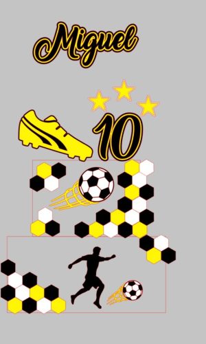 Arquivo de Corte Topo de Bolo Futebol 3