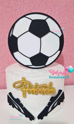Arquivo de Corte Topo de Bolo Futebol