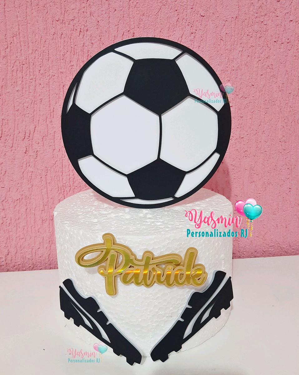 Arquivo de Corte Topo de Bolo Futebol