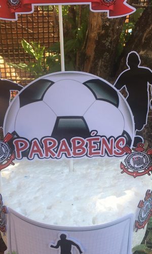 Arquivo de corte topo de bolo futebol
