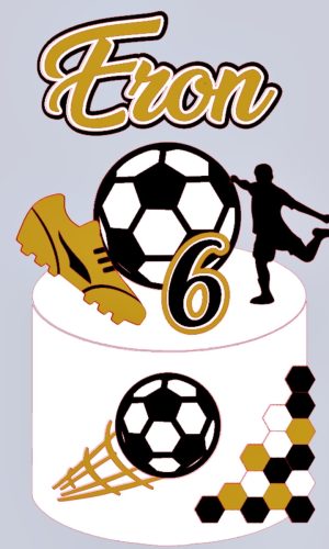 Arquivo de Corte - Topo de Bolo Futebol