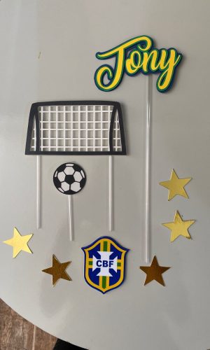 Arquivo de Corte - Topo de Bolo Futebol Brasil