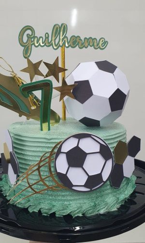 Arquivo de Corte - Topo de Bolo - Futebol