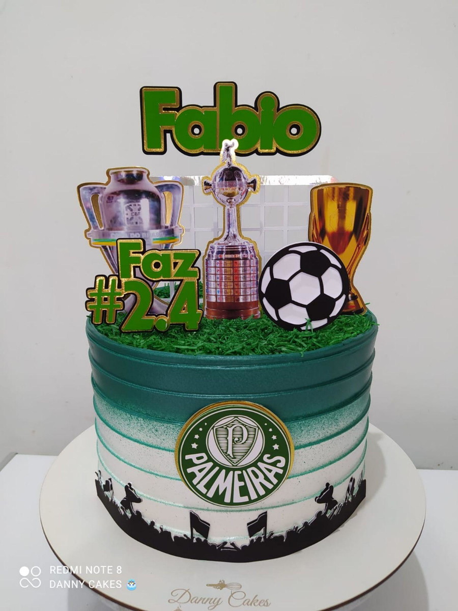 Arquivo de Corte Topo de Bolo Futebol
