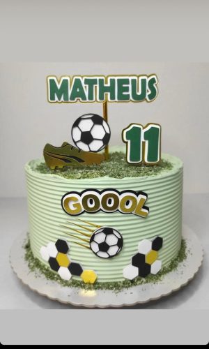 Arquivo de Corte Topo de Bolo Futebol