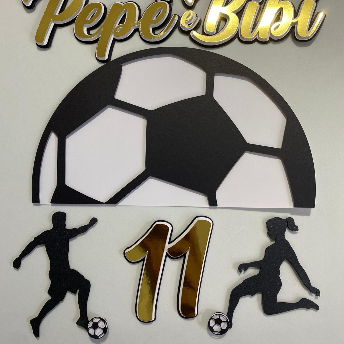 Arquivo de Corte Topo de Bolo Futebol
