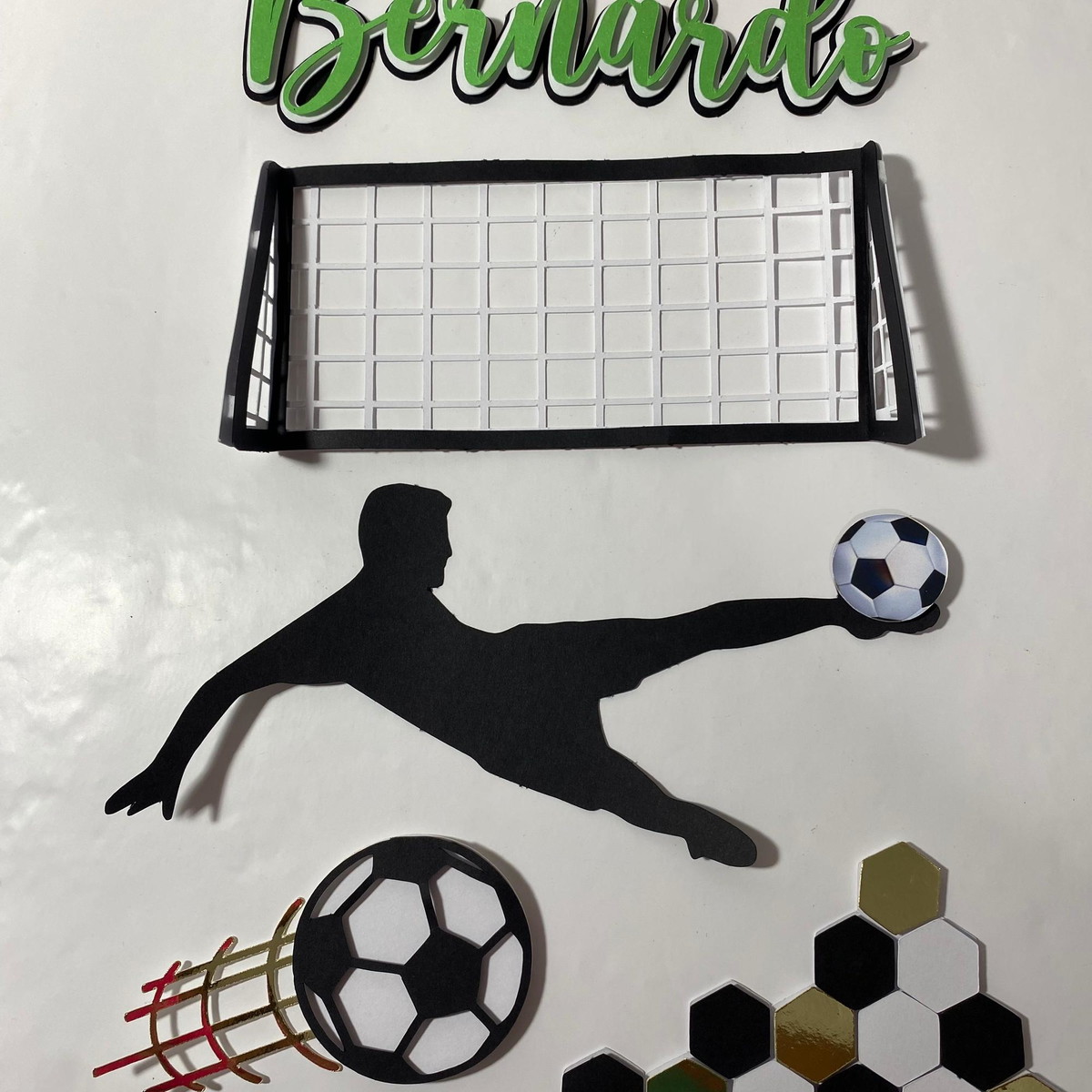 Arquivo de Corte Topo de Bolo Futebol