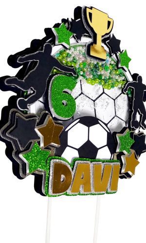 Arquivo de corte Topo de bolo Futebol STUDIO E PDF COD.:1284
