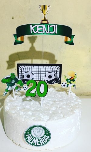 Arquivo de Corte Topo de Bolo Futebol