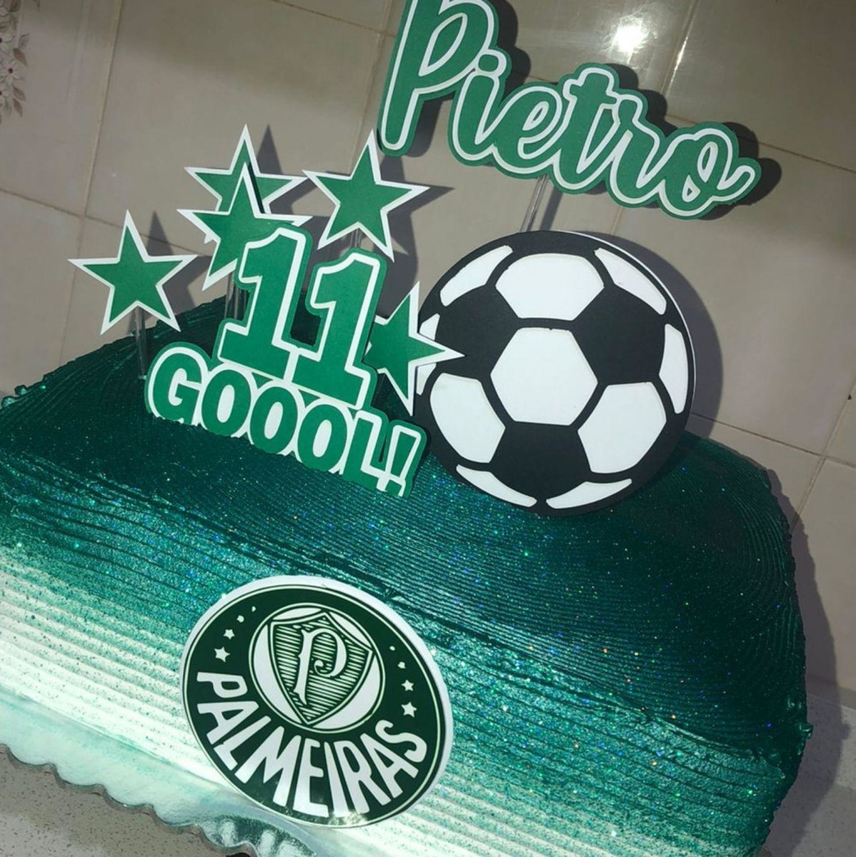Arquivo De Corte Topo De Bolo Futebol