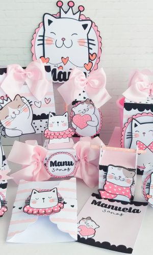 Arquivos de Corte Kit Gatinhos