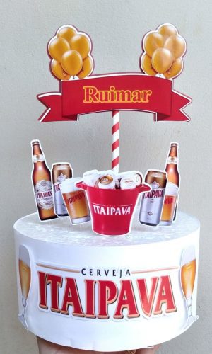 Arquivo de corte STUDIO - Topo de Bolo Itaipava (R076)