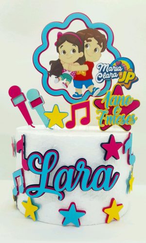Arquivo de Corte Topo de Bolo Maria Clara e Jp Studio e pdf