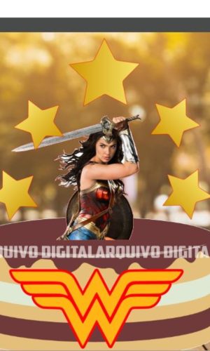 2 Arquivos - Studio - Topo de Bolo Mulher Maravilha 1