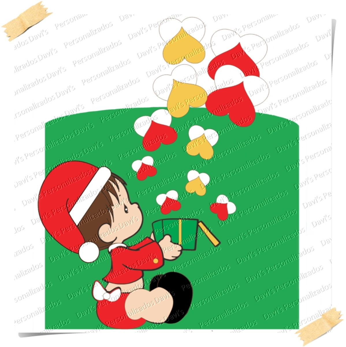 Arquivo de Corte Topo de Bolo Natal Baby