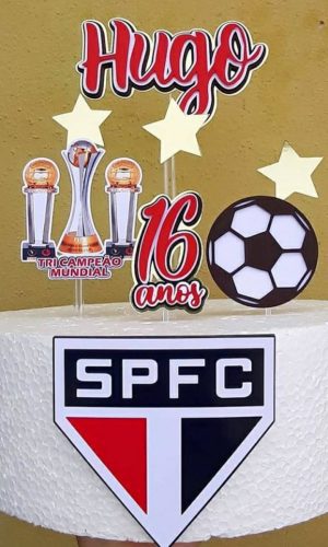 Kit 3 Arquivos Topo São Paulo Tri Campeão (Leia a 2° foto)