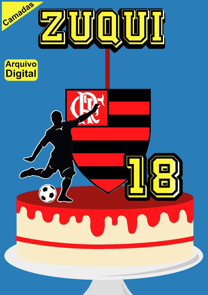 Arquivo de Corte Time Flamengo - Cod003