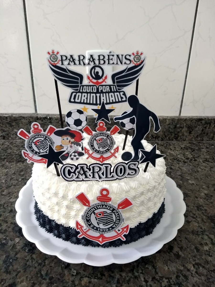 Arquivo de Corte Topo de Bolo Timão